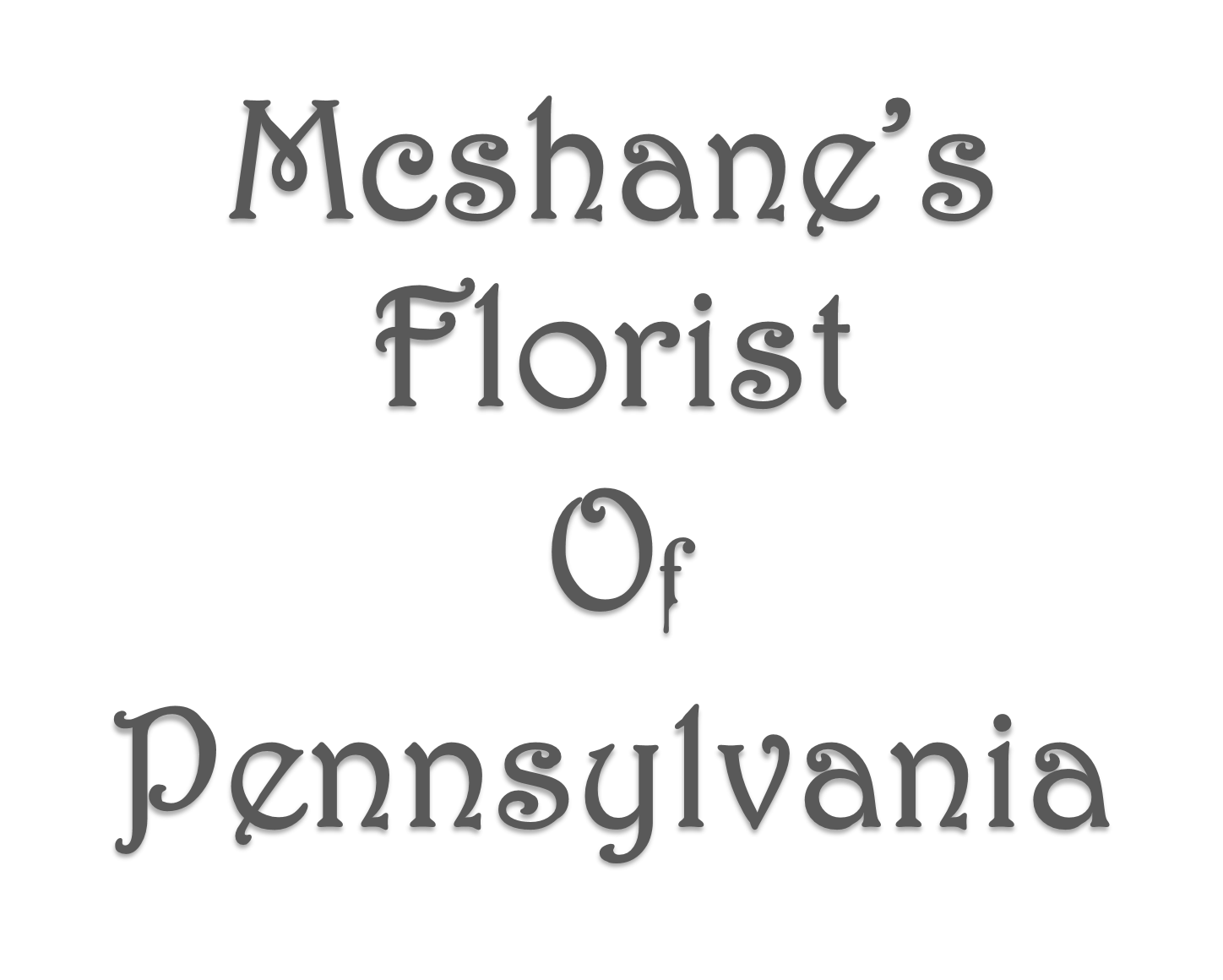 McShane's Florist of Pennsylvania - Logo